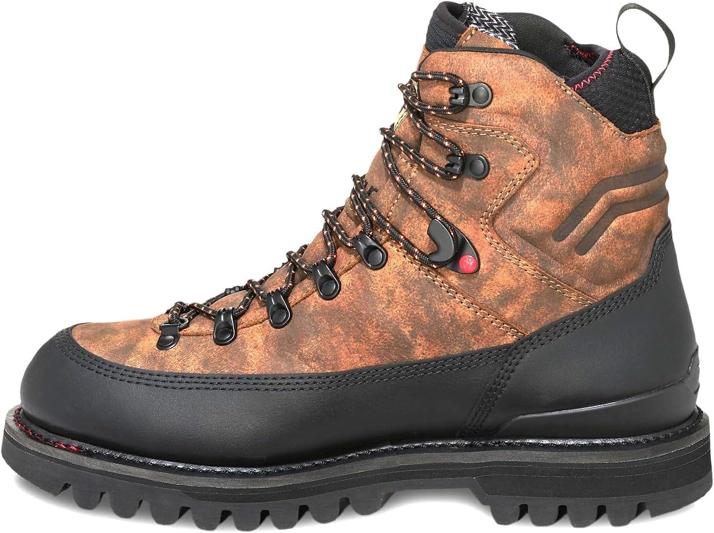 imageIrish Setter Elk Tracker XD Mens 8quot Waterproof Insulated 200g Hunting Boot Field CamoField CamoBlack