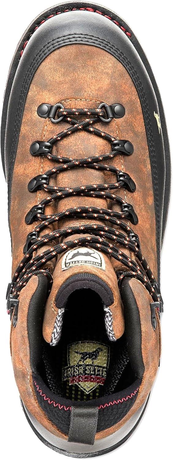 imageIrish Setter Elk Tracker XD Mens 8quot Waterproof Insulated 200g Hunting Boot Field CamoField CamoBlack