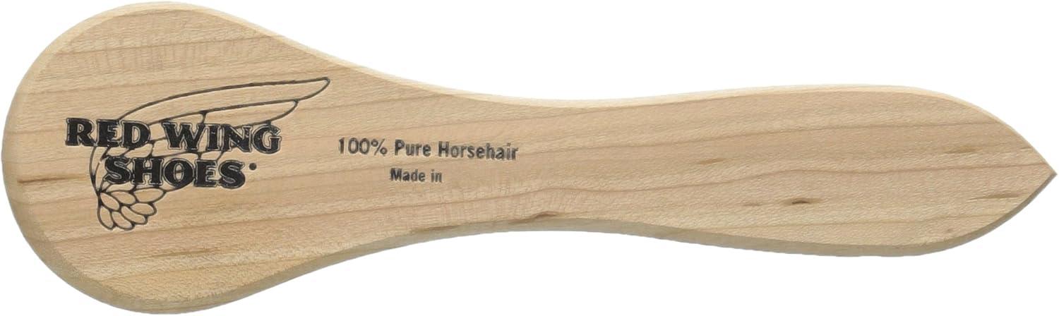 imageRed Wing Shoes Dauber Brush Made in USA 100 Horsehair Boot Brush Leather Conditioner Brush