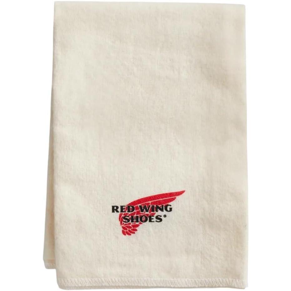 imageRed Wing Shoes Boot Care Cloths Made in USA 100 Cotton Leather Cleaning Cloths sold in pairs