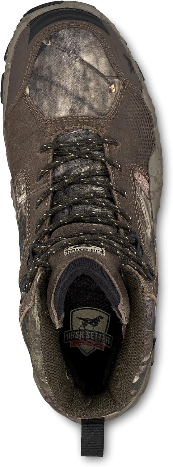 imageIrish Setter VaprTrek Mens 8 Waterproof Insulated 400g Hunting Boot Mossy Oak Breakup Country