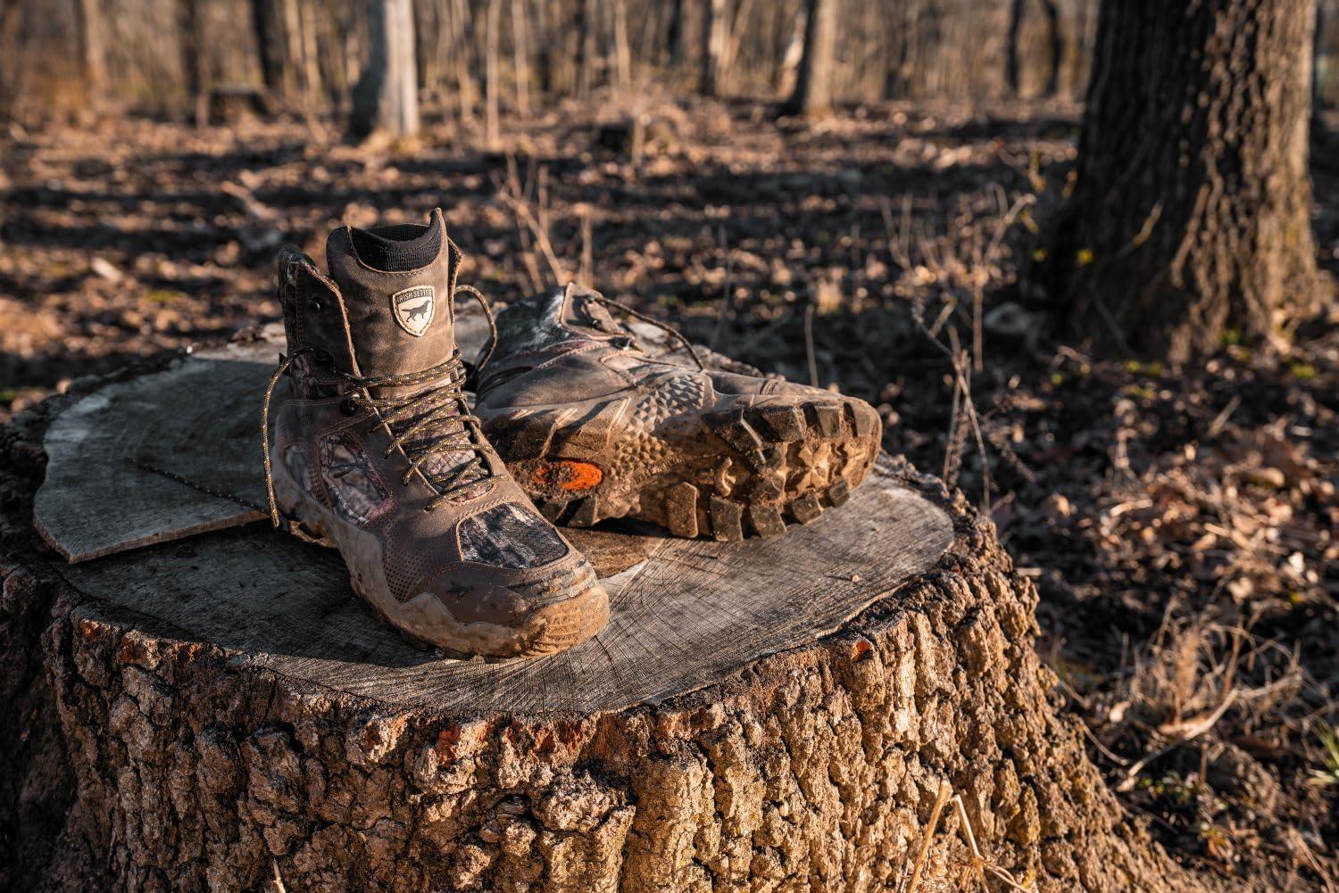 imageIrish Setter VaprTrek Mens 8 Waterproof Insulated 400g Hunting Boot Mossy Oak Breakup Country