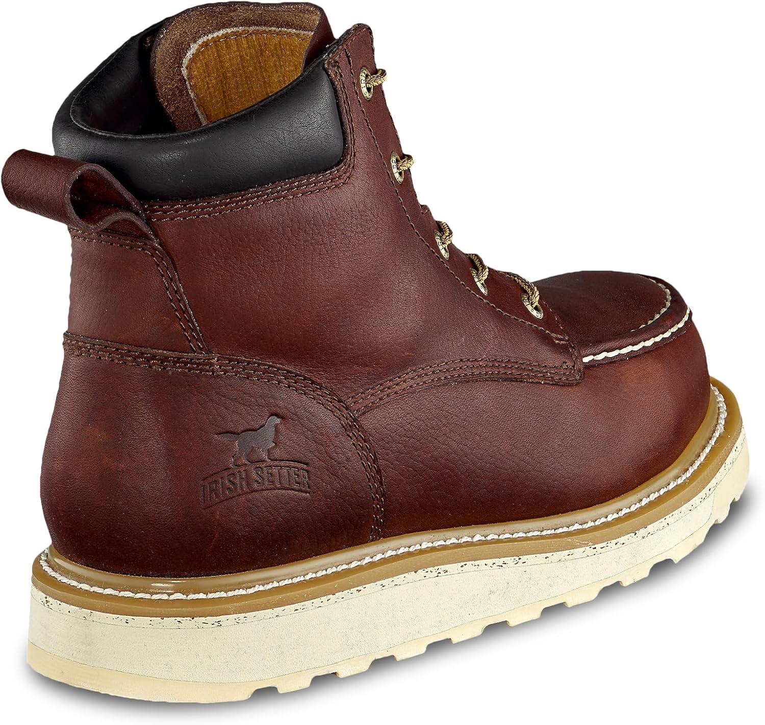 imageIrish Setter Ashby Mens 6 Soft Toe Work BootBrown