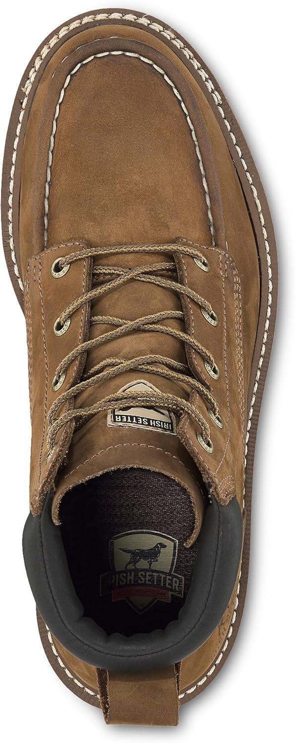 imageIrish Setter Ashby Mens 6 Soft Toe Work BootTan Nubuck