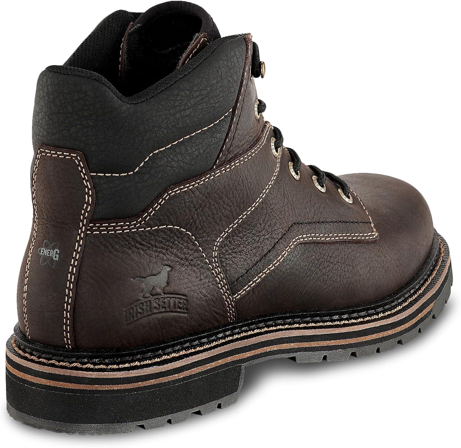 imageIrish Setter Kittson Mens 6 Steel Safety Toe Work BootBrown