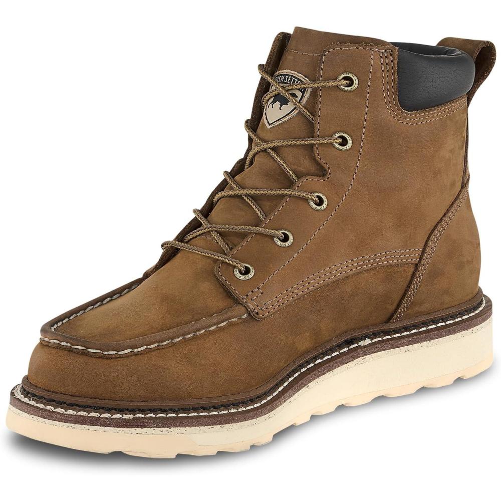 imageIrish Setter Ashby Mens 6 Soft Toe Work BootTan Nubuck