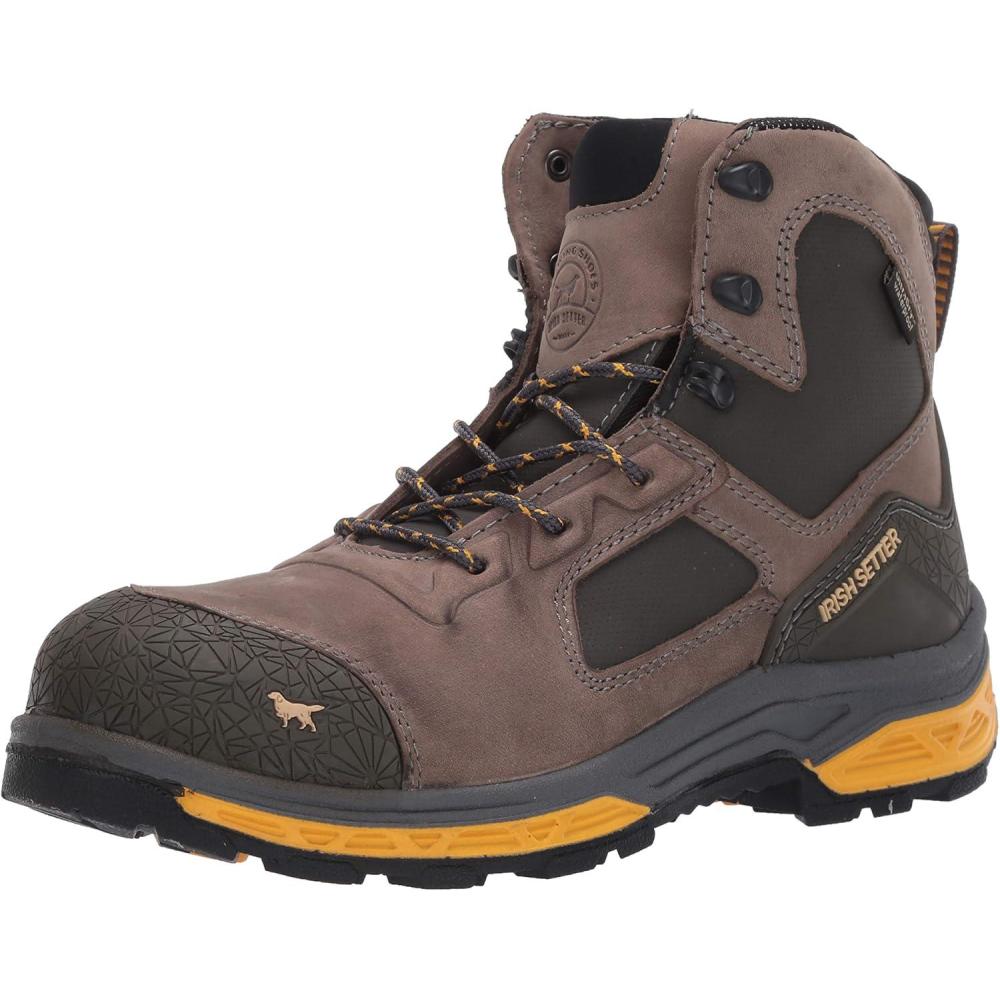 imageIrish Setter Mens Kasota Nano Toe Metatarsal Waterproof Ankle Boot