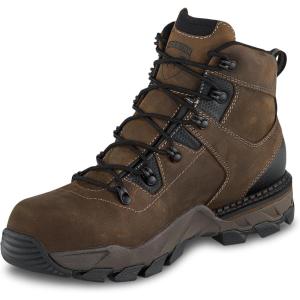 Irish Setter, Crosby, Men’s, 6″, Waterproof, Non-Metallic Safety Toe, Work Boot, Brown