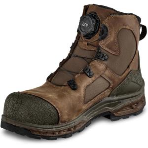 Irish Setter, Kasota, Men’s, 6″, BOA, Waterproof, Non-Metallic Safety Toe, Work Boot(Brown)