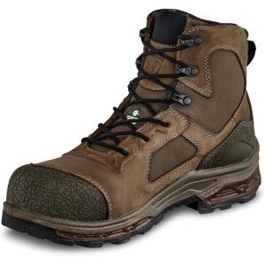 Irish Setter, Kasota, Men’s, 6″, Waterproof, Non-Metallic Safety Toe (CSA), Work Boot(Brown)
