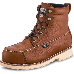 Irish Setter, Wingshooter ST, Men’s, 6″, Waterproof, Non-Metallic Safety Toe, Work Boot, Amber, 10 D (Medium)