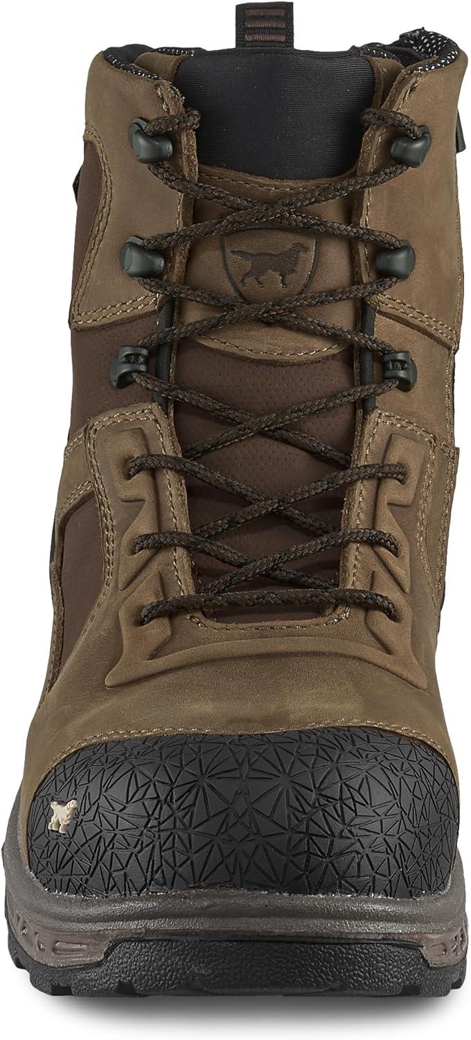 imageIrish Setter Kasota Mens 6 SideZip Waterproof NonMetallic Safety Toe Work BootBrown