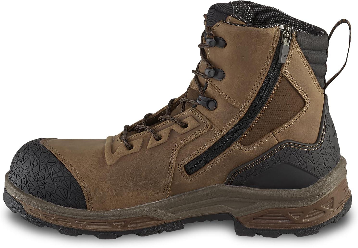 imageIrish Setter Kasota Mens 6 SideZip Waterproof NonMetallic Safety Toe Work BootBrown