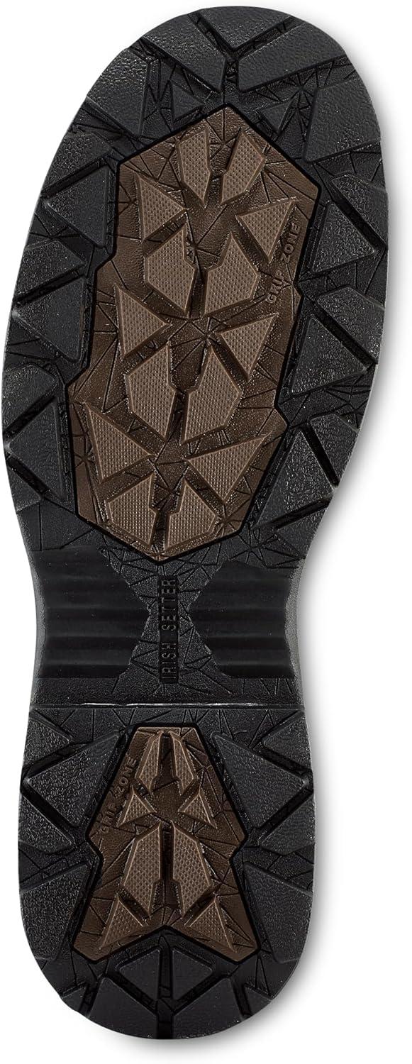 imageIrish Setter Kasota Mens 8 BOA Waterproof Insulated 400g NonMetallic Safety Toe Work BootBrown