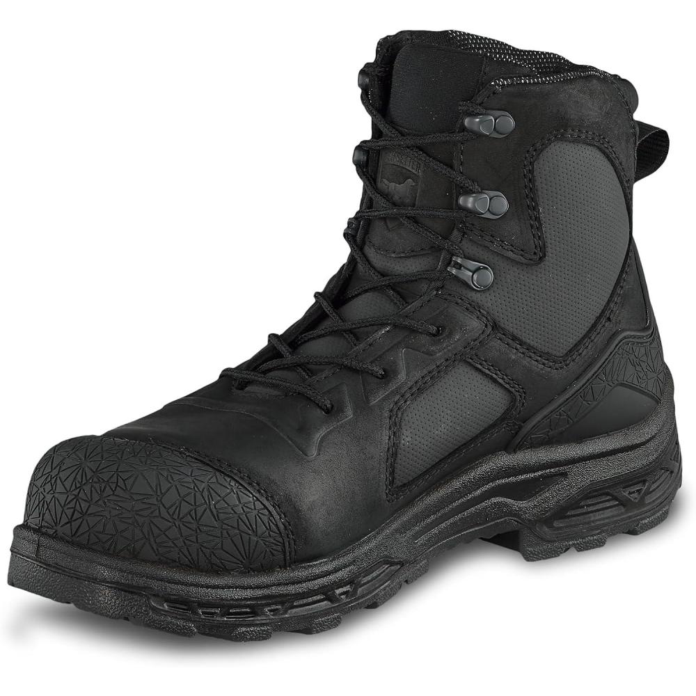 imageIrish Setter Kasota Mens 6 SideZip Waterproof NonMetallic Safety Toe Work BootBlack