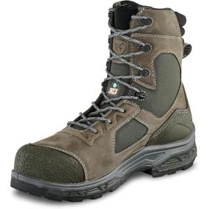 Irish Setter, Kasota, Men’s, 8″, BOA, Waterproof, Insulated 400g, Non-Metallic Safety Toe, Work Boot(Mud)