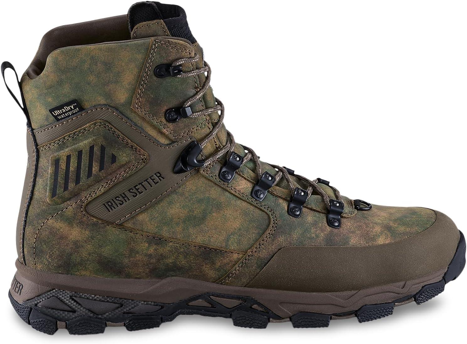 imageIrish Setter Pinnacle Mens 9 Waterproof Insulated 400g Hunting Boot Earth Field CamoEarth Field Camo Style 3