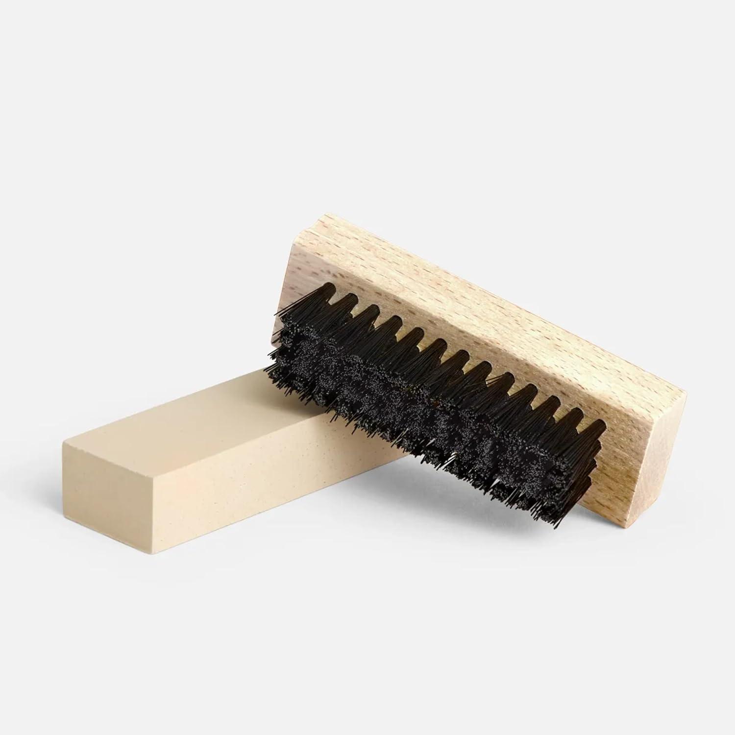 imageRed Wing Shoes RoughoutSuede Cleaner Kit Made in USA Cleaner Bar and Nylon Bristle Brush