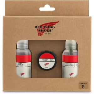 Red Wing Shoes Mini Care Kit #5 for Full Grain, Nubuck or Smooth Finish Leathers, Made in USA