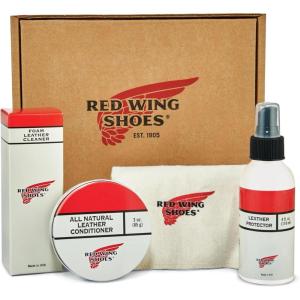 Red Wing Shoes Oil-Tanned Leather Care Kit, Made in USA