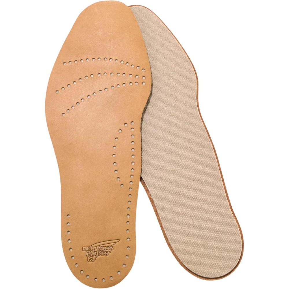 imageRed Wing Shoes Mens Leather Footbed Insoles Made in USA FullGrain Cattle Hide Covering SmallSmall