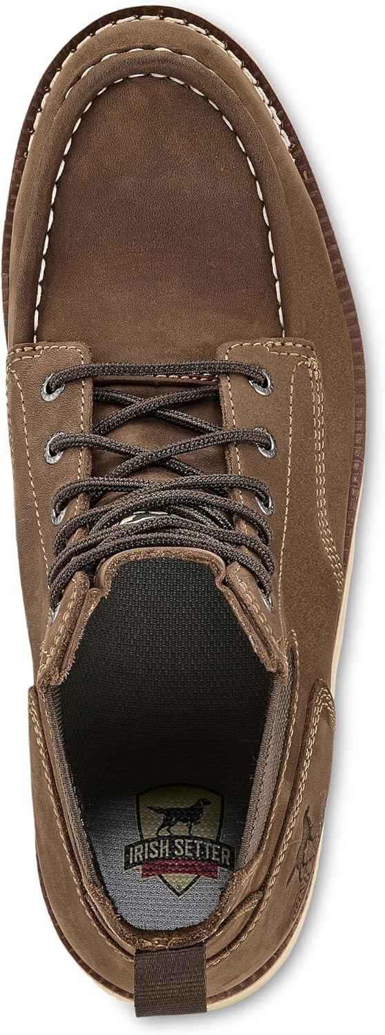 imageIrish Setter Pipestone Unisex Steel Safety Toe Full Grain Leather Work Boot12