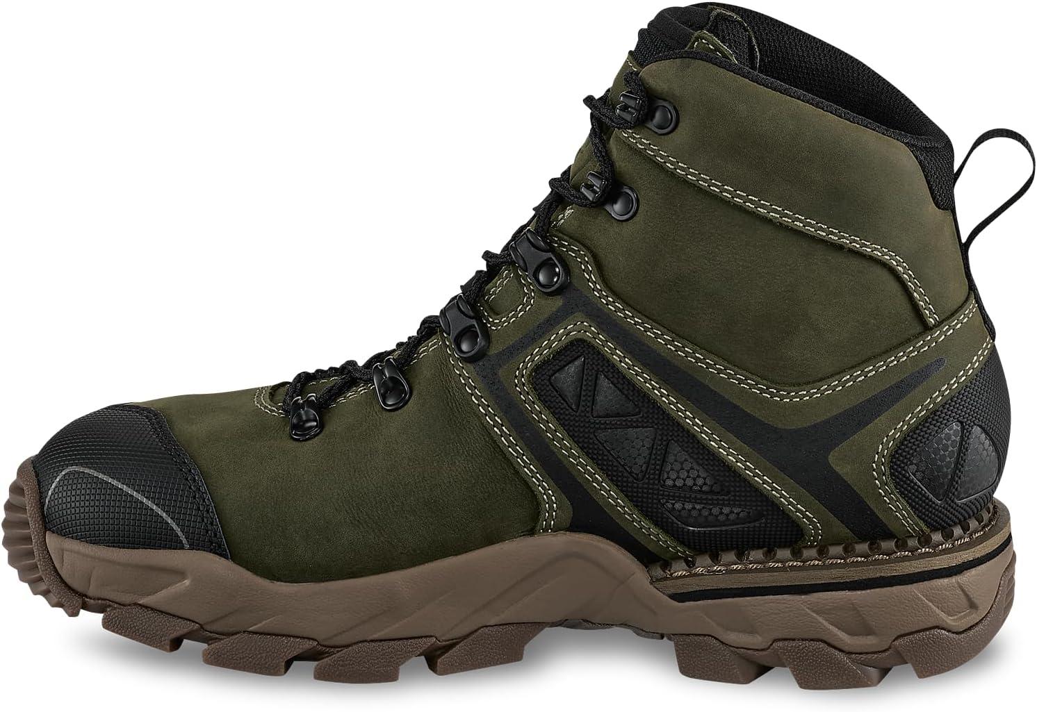 imageIrish Setter Crosby Mens 6 Soft Toe Waterproof Full Grain Leather Work BootGreen
