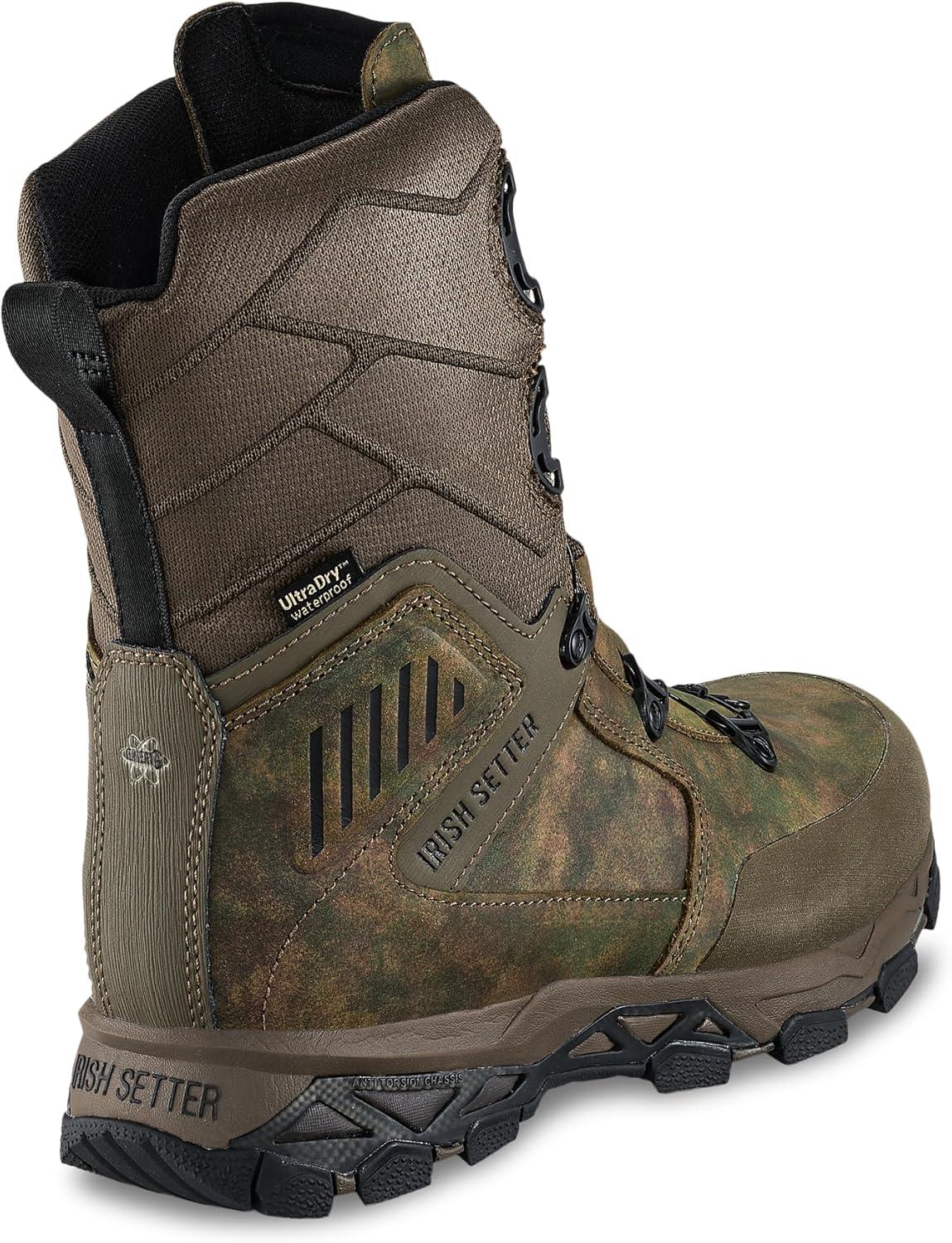 imageIrish Setter Pinnacle Mens 11 BOA Waterproof Hunting Boot Earth Field Camo