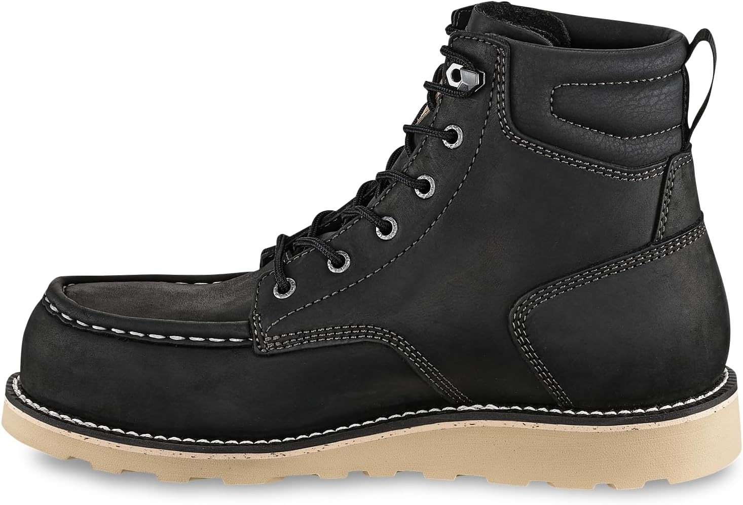 image:imageIrish Setter Pipestone 6 Unisex Steel Toe Work Boot Water Resistant UninsulatedBlack