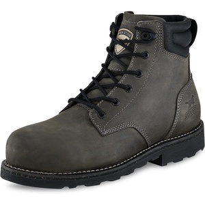 Irish Setter Pipestone 6” Steel Toe Mens Work Boot(Dark Gray)