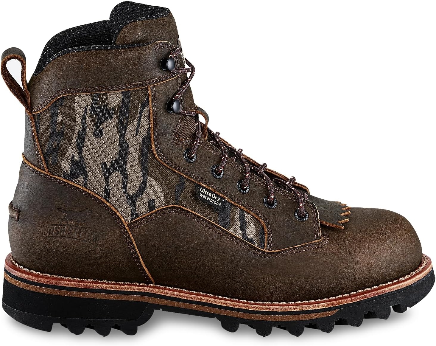 image:imageIrish Setter Trailblazer 6 Mens Hiking BootMossy Oak Bottomland Camo